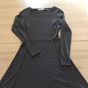 Athleta Cozy Up Dress Black XS